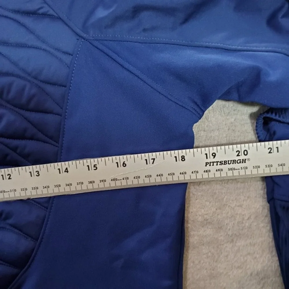 Nike‎ Women Sweatshirt S Blue Strike Winter Warrior Padded Therma Fit Slim Fit